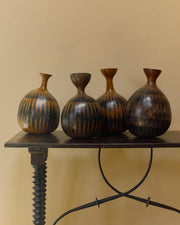 Collection of Four Rwandan Tutsi Tribe Calabash Gourds image 0