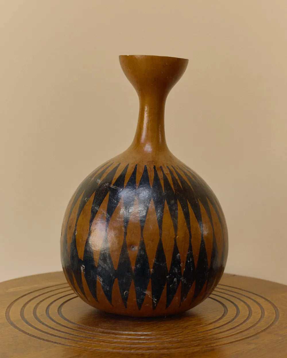 Collection of Four Rwandan Tutsi Tribe Calabash Gourds image 1