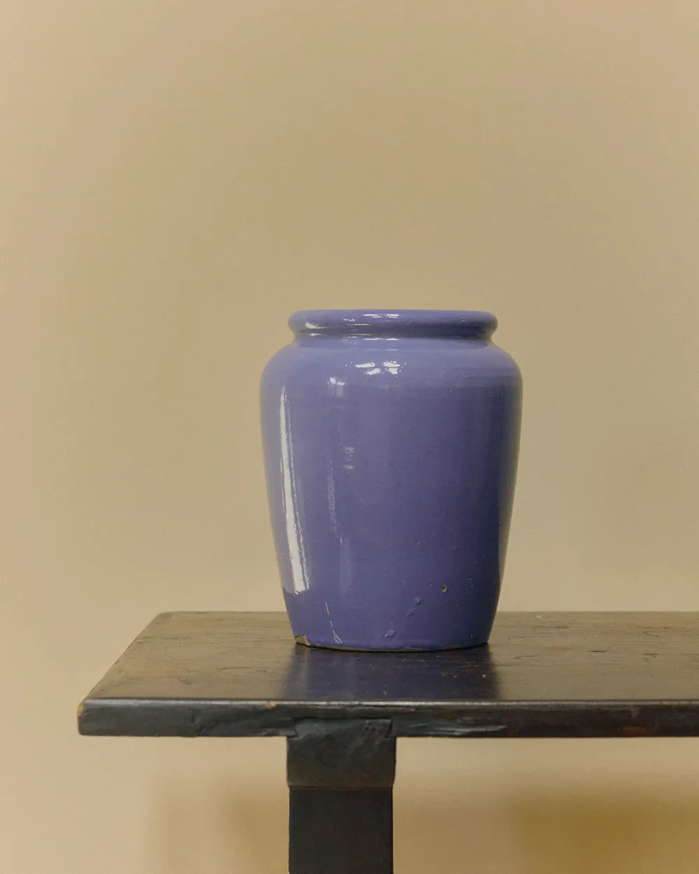 Pearsons of Chesterfield blue stoneware vase image 0