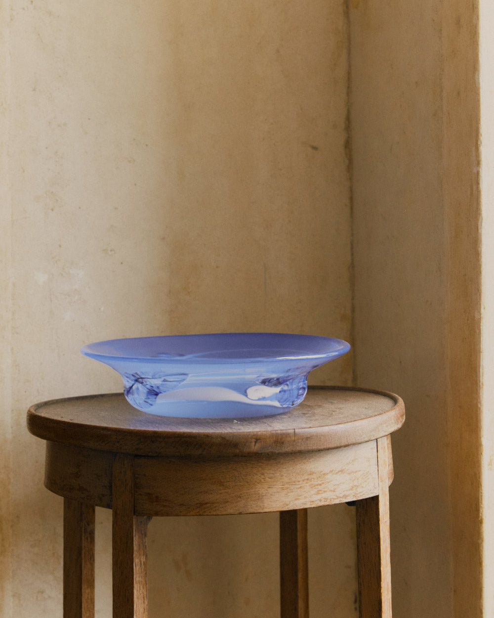 Blue Scottish Glass Bowl image 1