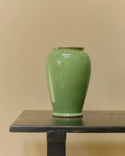 Speckled Glaze Celadon Porcelain Vase from Rosenthal, 1930s image 0