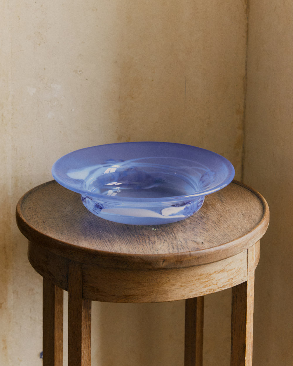Blue Scottish Glass Bowl image 0