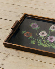 Hand painted glass Tray image 0