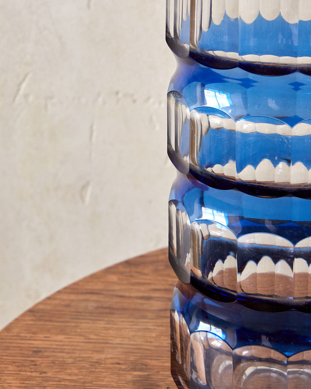 Val St Lambert glass vase image 1