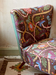 Vintage Fifties Reupholstered Chair image 0