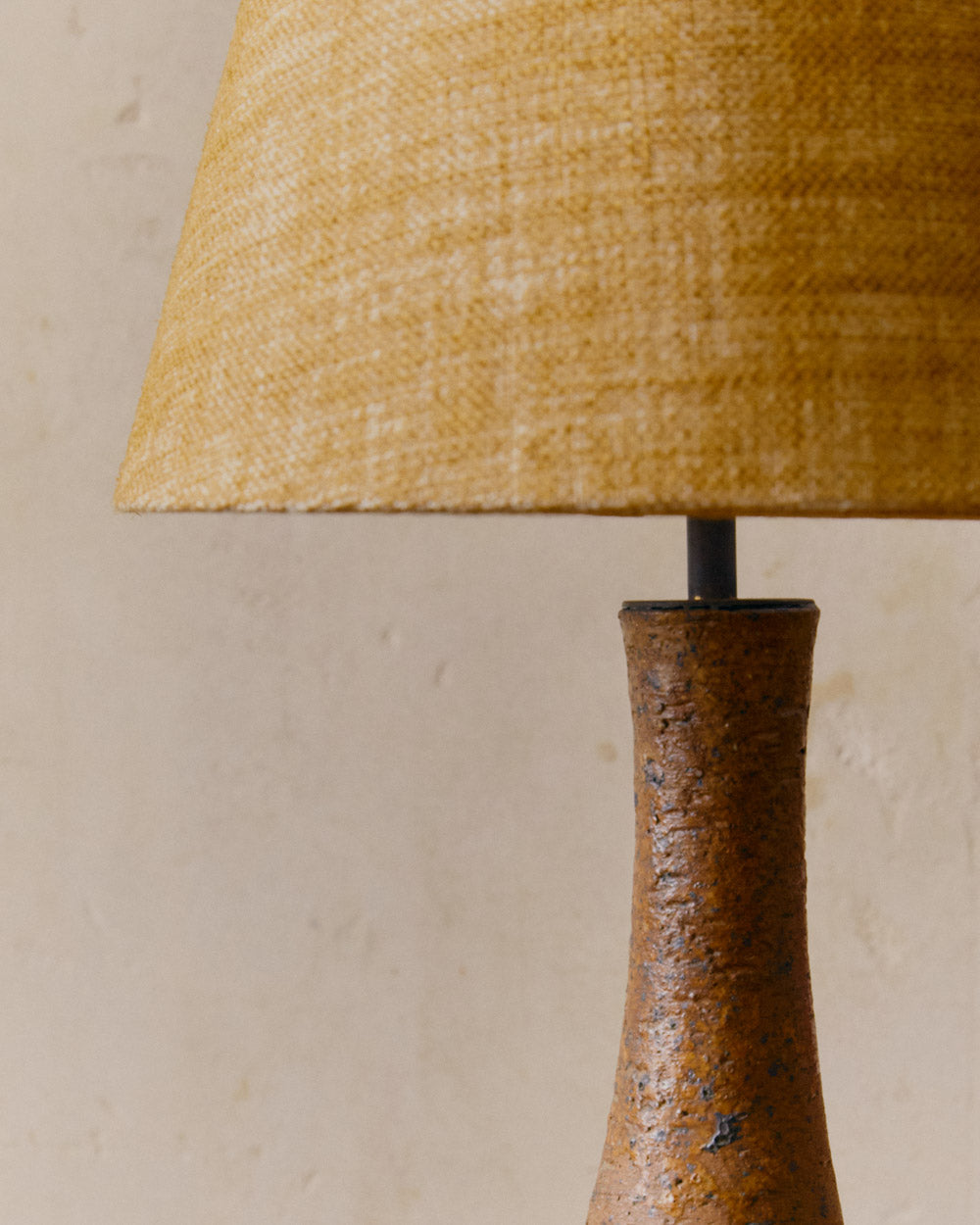 Tactile mid-century lamp image 1