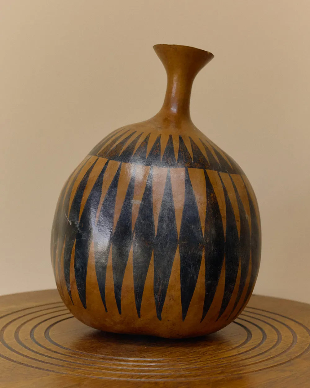Collection of Four Rwandan Tutsi Tribe Calabash Gourds image 8