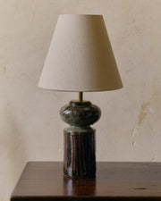 Unusual Gourd Studio Pottery Lamp image 0